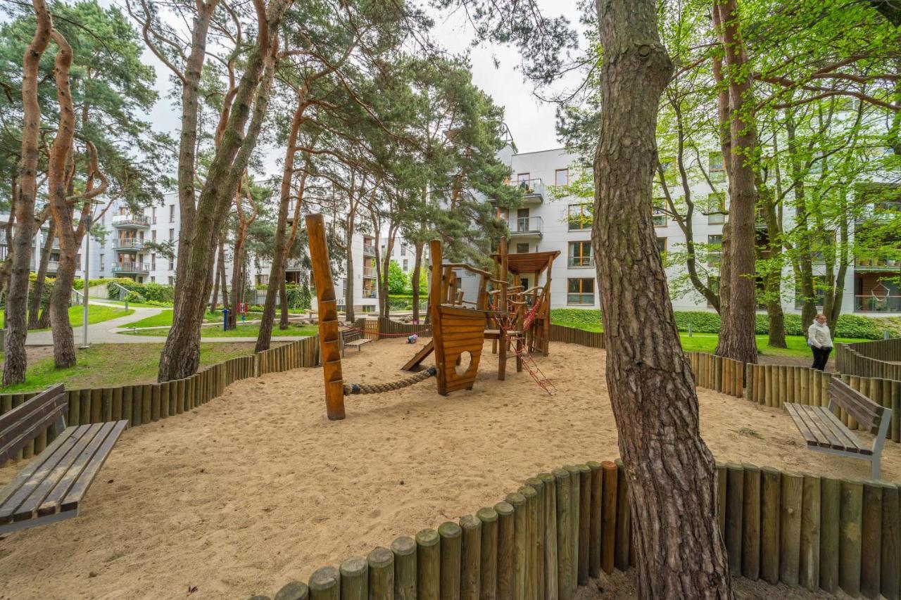 Nadmorski Apartament Blisko Plazy Lägenhet Gdańsk Exteriör bild